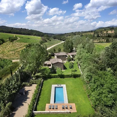 Elegant With Private Pool Inside Chianti Lamole