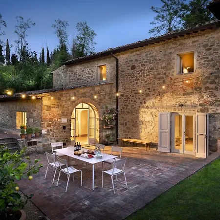 Elegant With Private Pool Inside Chianti Lamole